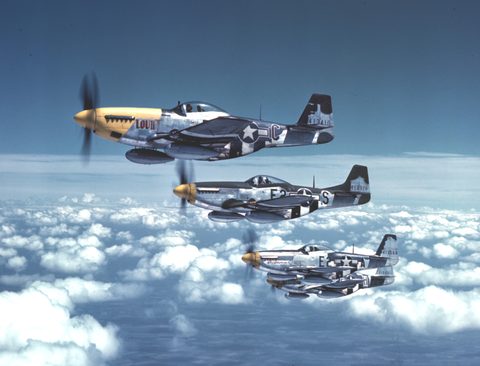 Bottisham Four by U.S. Army Air Forces, framed print