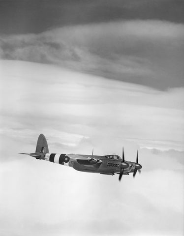 Mosquito NS502 by Royal Air Force, framed print