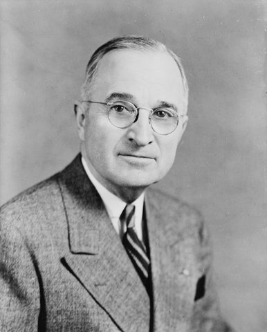 Truman by U.S. Army, 1945, framed print