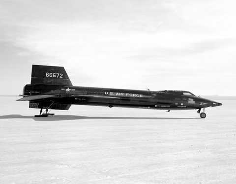 X-15 ship 3 on Rogers Dry Lake
